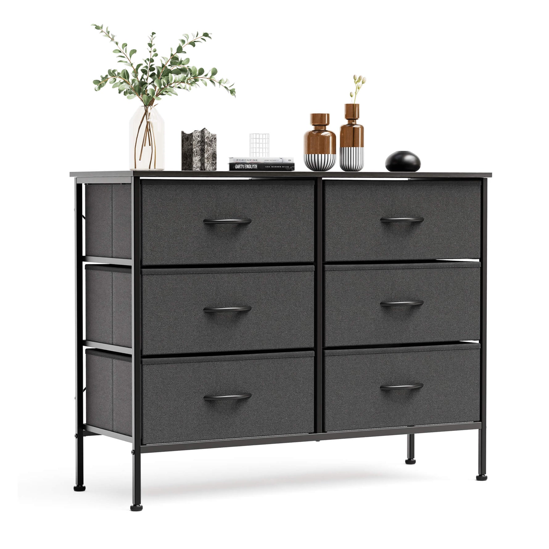 StockMAX TV Stand with Wide Drawers for Bedroom
