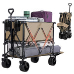 StockMAX HaulMaster 400L Folding Wagon Cart for Camping and Outdoor Use