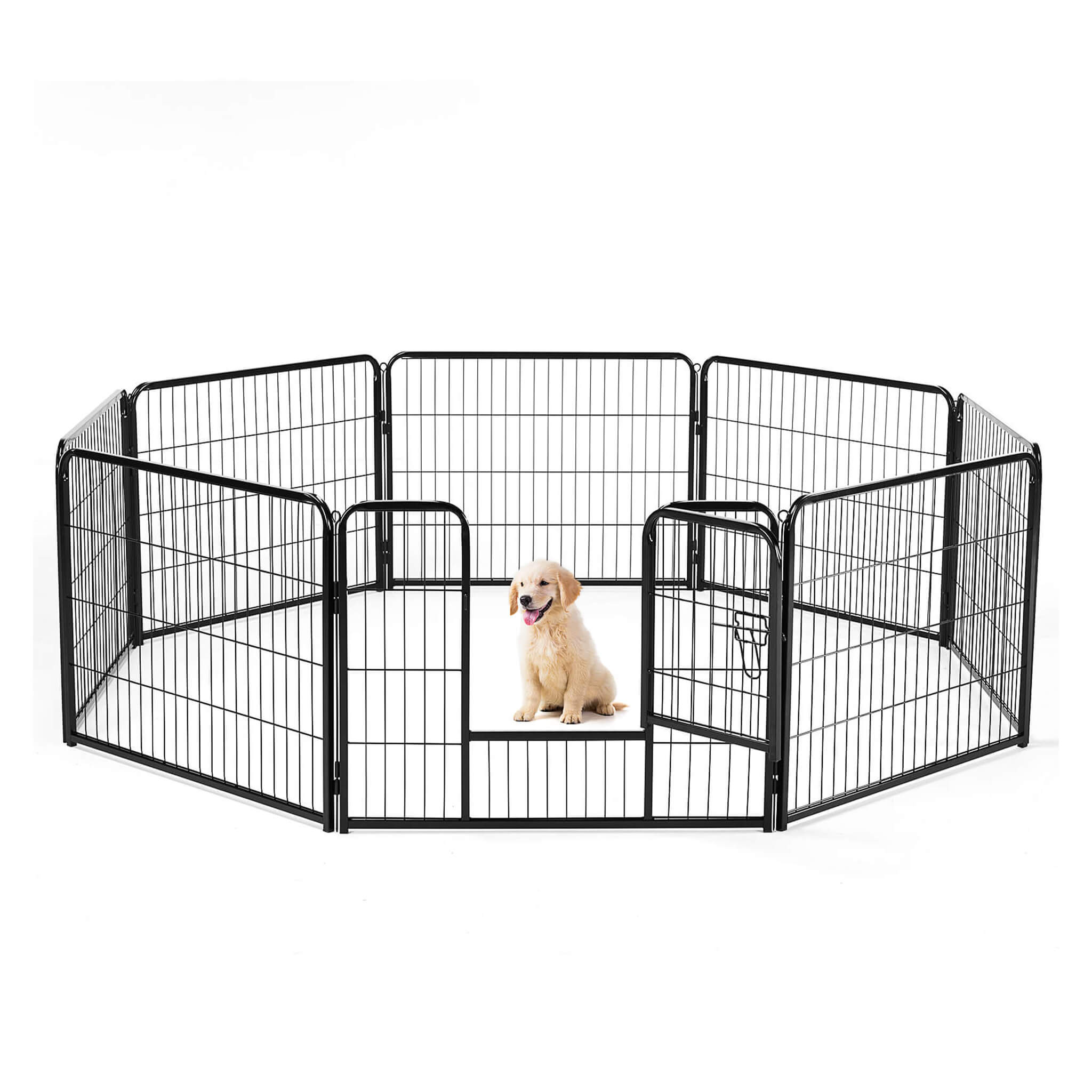 StockMAX Dog Fence Collapsible for Garden Patio