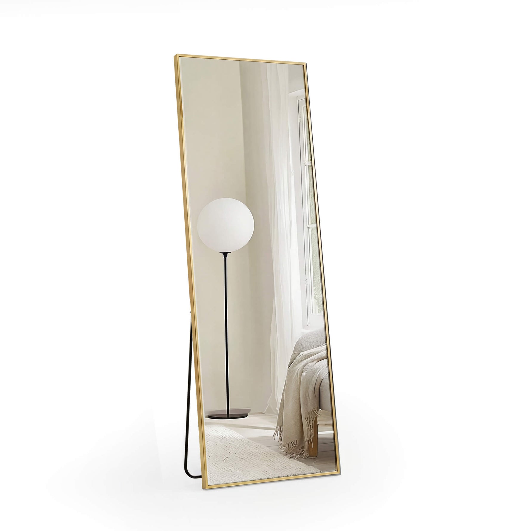 StockMAX Full Length Mirror Standing or Hanging for Bedroom