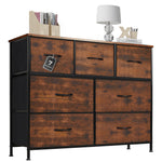 StockMAX Dresser Wooden Top with Storage for Living Room Bedroom