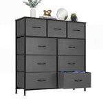 StockMAX Storage Cabinet with 9 Fabric Drawer For Children's Room
