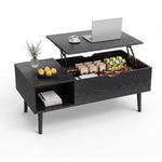 StockMAX Coffee Table Liftable with Storage for Living Room