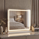 StockMAX Makeup Mirror with Lights and Aluminum Alloy Frame