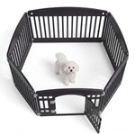 StockMAX Plastic Dog Playpen with Door, Puppy Fence