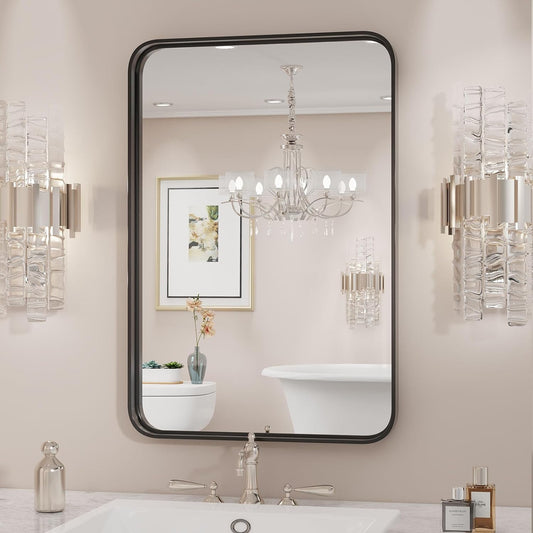 Black Bathroom Vanity Mirror 2230