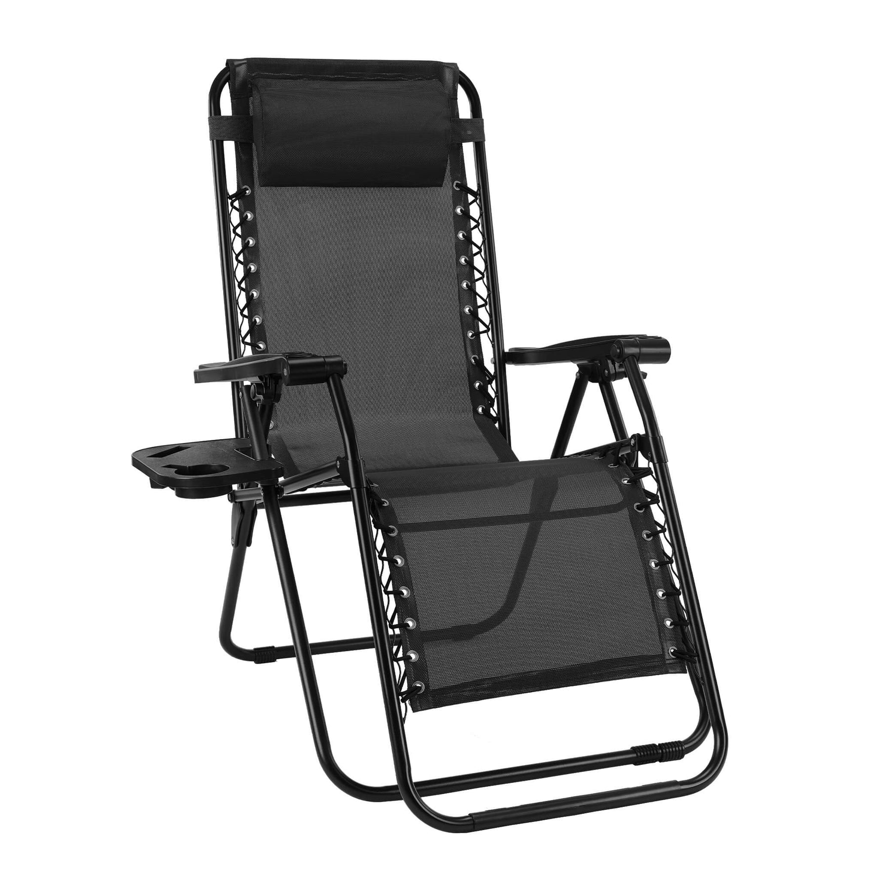 StockMAX Portable Camping Folding Chaise Lounge Chair（Set of 2）