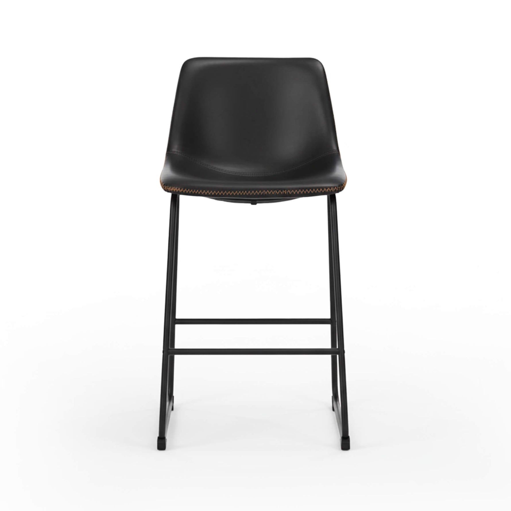 StockMAX Barstool, Industrial Faux Leather, for Kitchen Dining Room