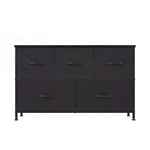StockMAX Storage Cabinet with Metal Frame for Bedroom Dresser