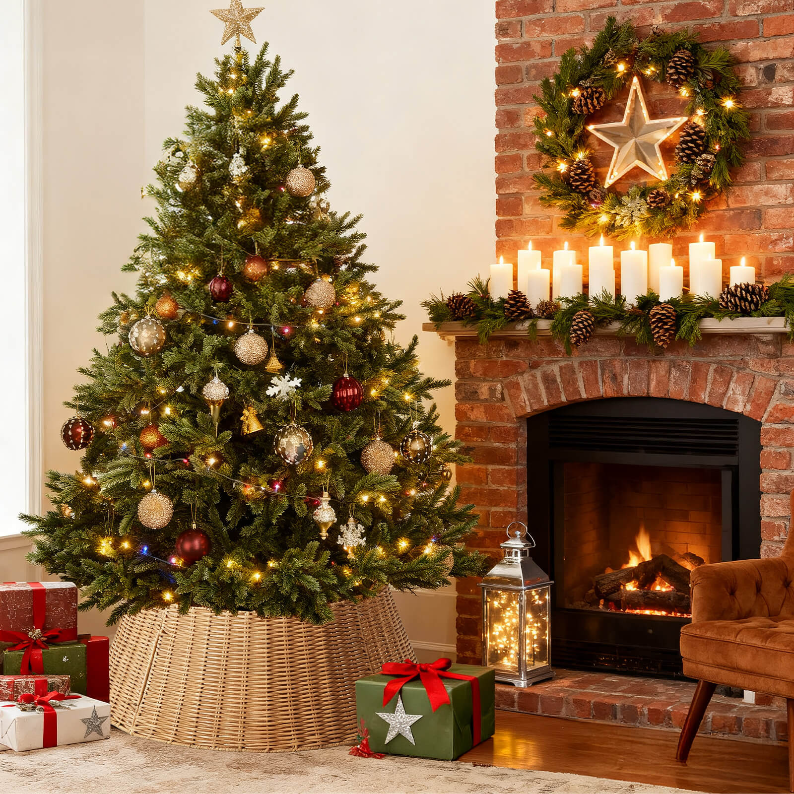 christmas tree skirts