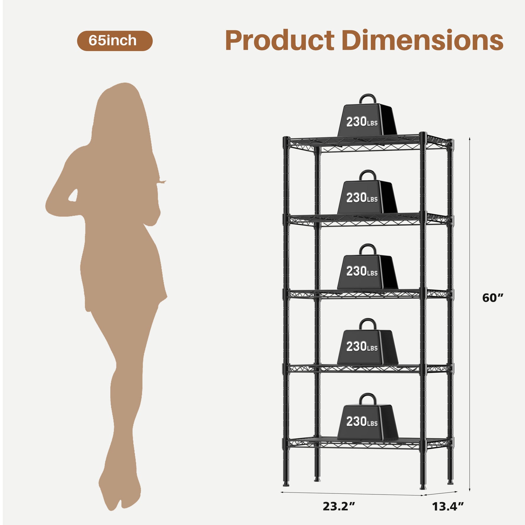 StockMAX Adjustable Metal Storage Shelves