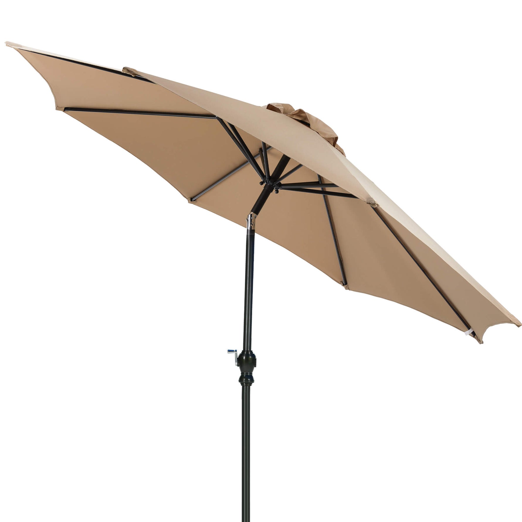 StockMAX Patio Sunshade, 9 Feet with 8 Bones for Patios, Pools