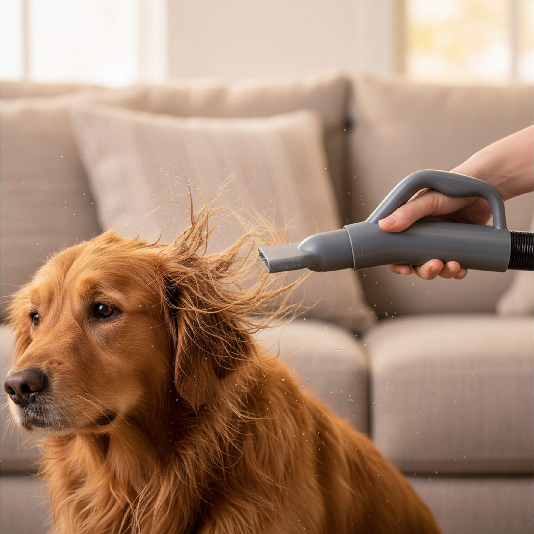 StockMAX Pet Hair Dryer with Adjustable Speed/Temperature, Grooming Dryer