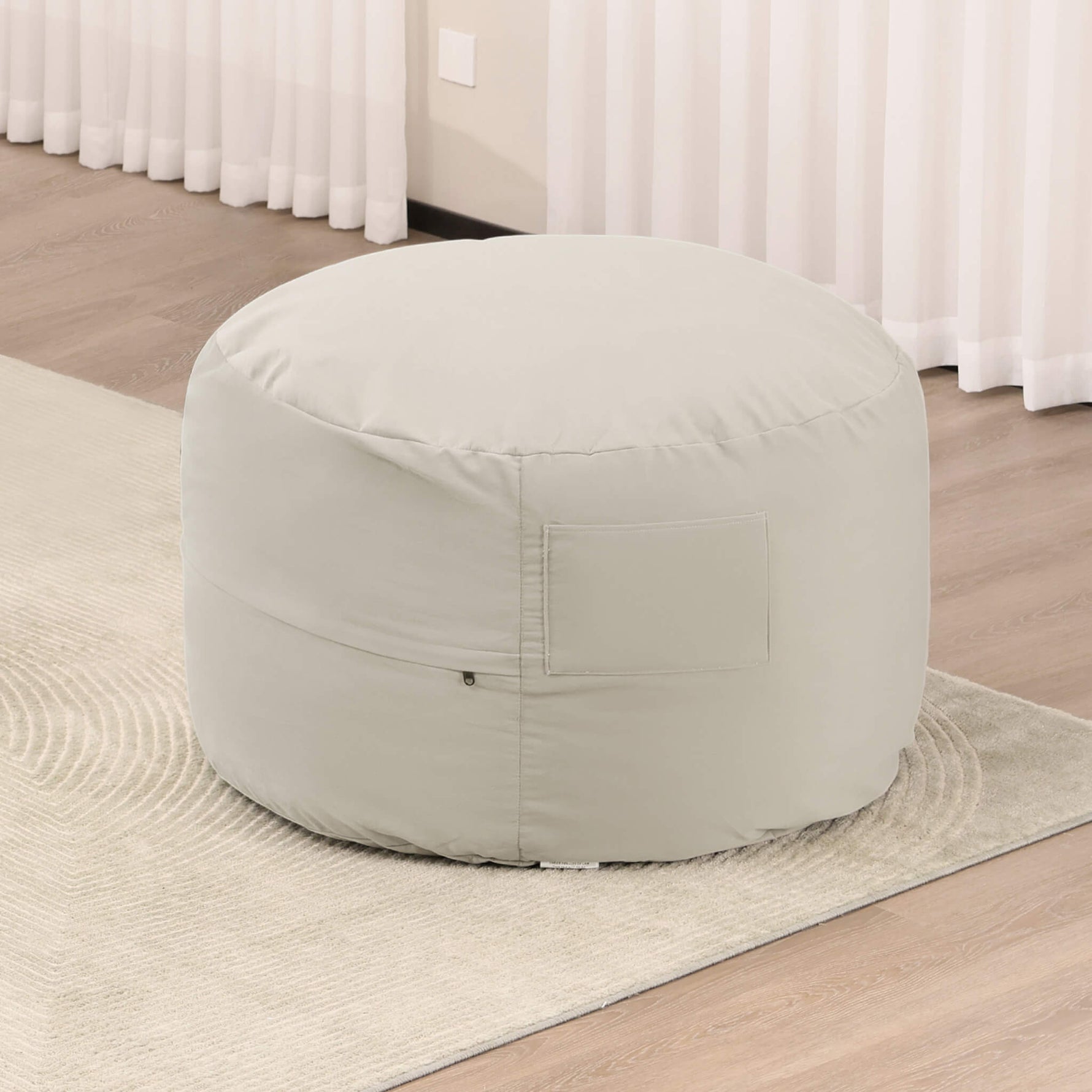 StockMAX Adult Universal Bean Bag Chair-Round & Cozy Comfort