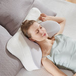 StockMAX Cervical Pillow Memory Foam for Improved Sleep Comfort