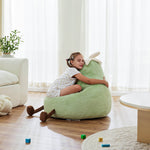 StockMAX Eggplant Bean Bag Chair – Soft ＆ Supportive
