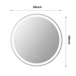 StockMAX Adjustable, Lighted, Anti-Fog Makeup Mirror for Bathroom