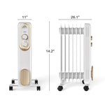 StockMAX SilentRadiate Oil-Filled Radiator Heater for Indoor Use