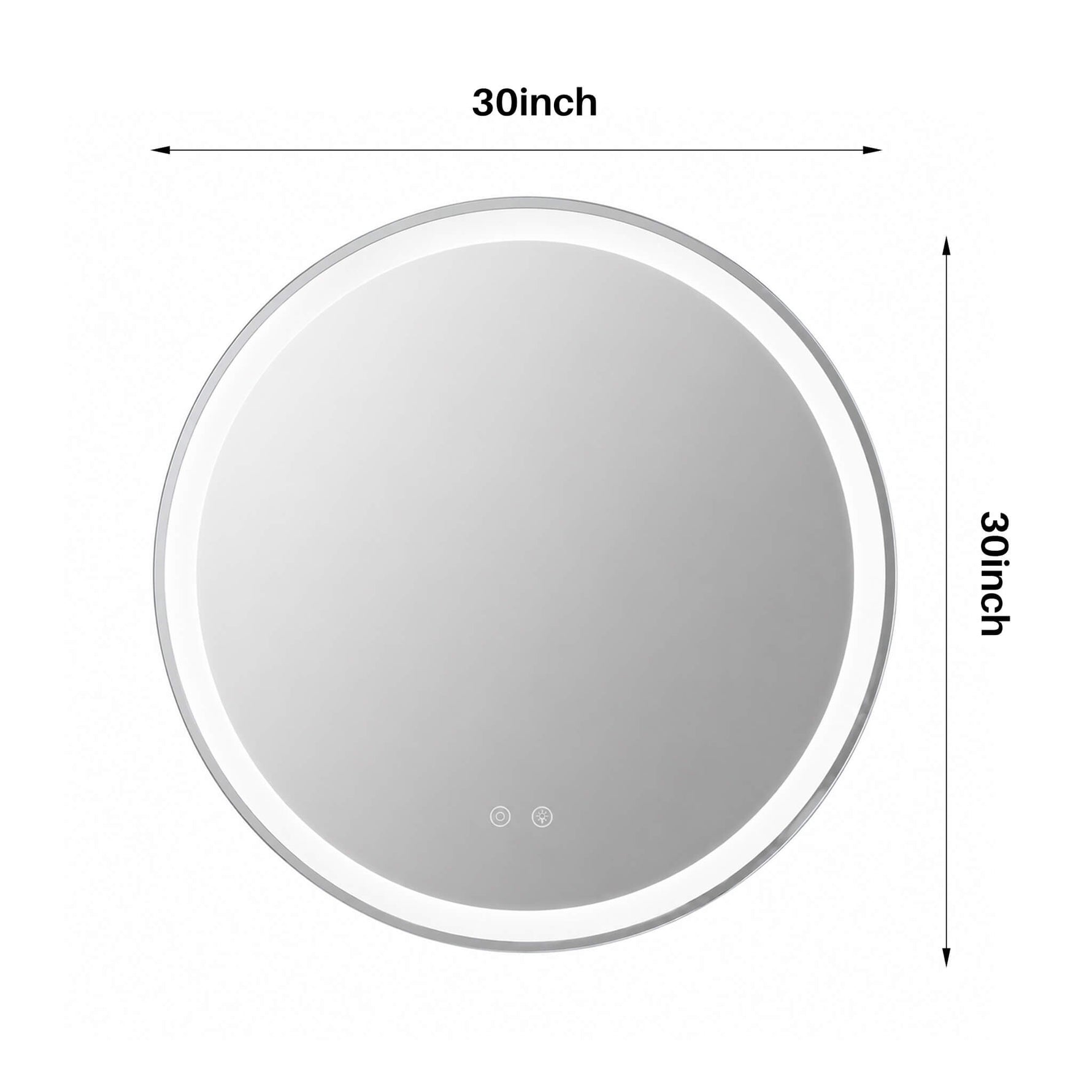 StockMAX Adjustable, Lighted, Anti-Fog Makeup Mirror for Bathroom