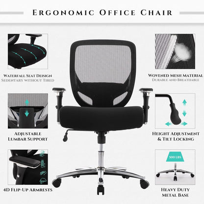 Heavy Duty Ergonomic Mesh Chair 3088