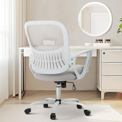 Ergonomic Mid-Back Mesh Rolling Work Swivel Chairs with Wheels 3718