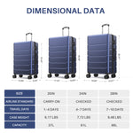 StockMAX Luggage with TSA Lock for Travelling and Business