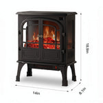 StockMAX Freestanding Electric Heater with 2 Heating Modes for Indoor Use