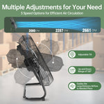 StockMAX Industrial High-Velocity Floor Fan