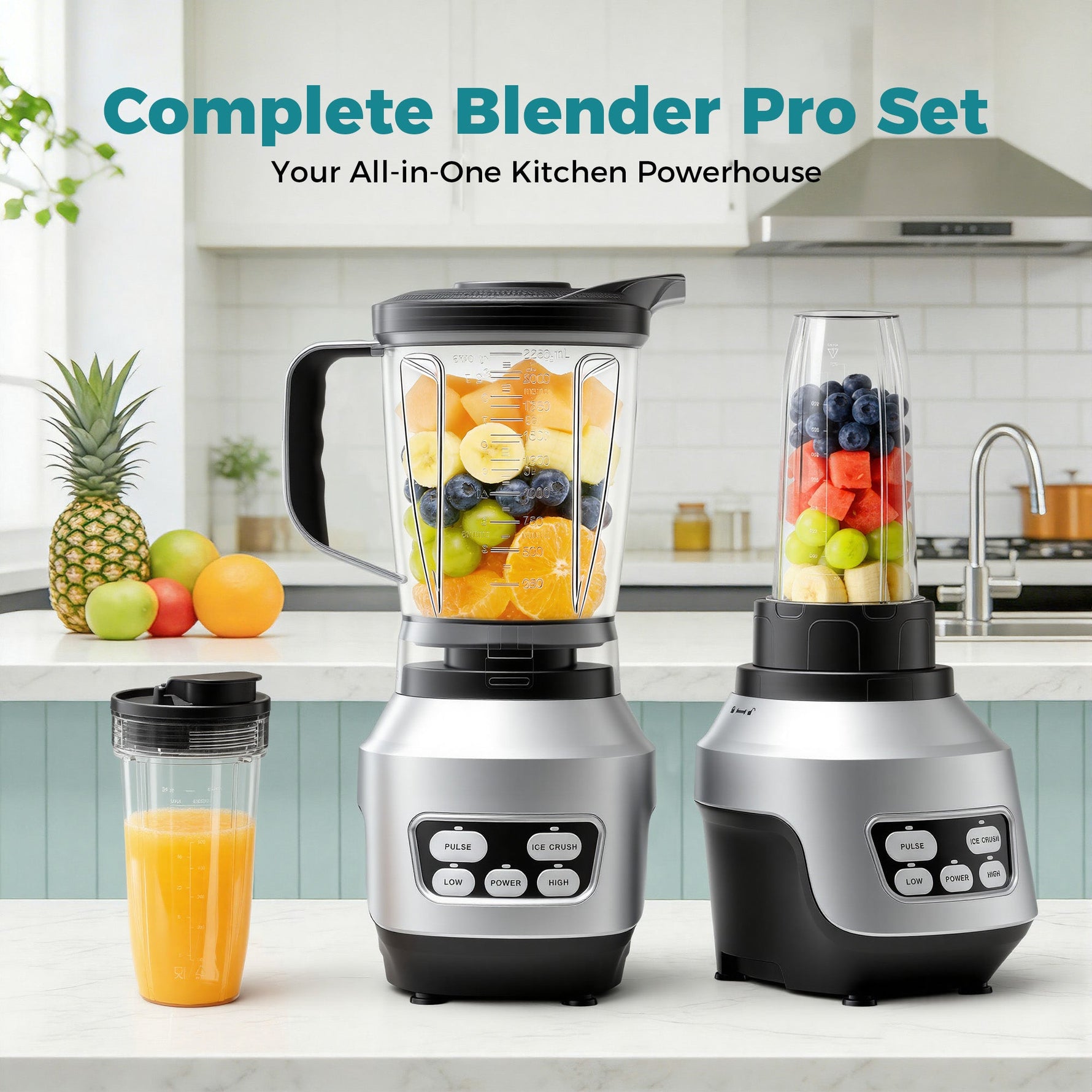 StockMAX Personal Blender With Travel Cups