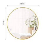 StockMAX Elegant Round Wall Mirror for Home