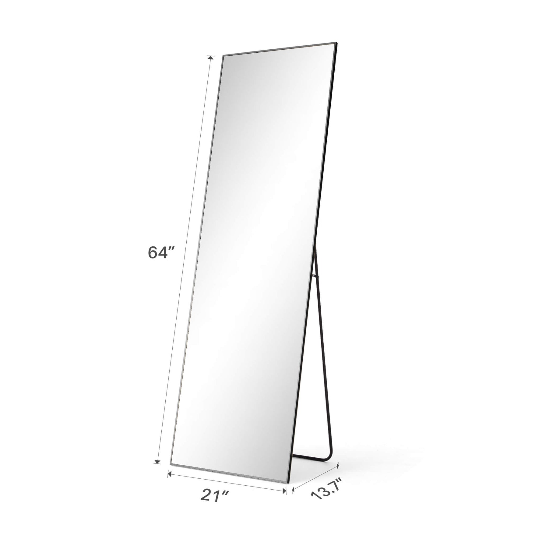 StockMAX Full Length Mirror Standing or Hanging for Bedroom
