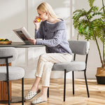 StockMAX Dining Chair Set of 2 Soft Cushions for Dining Room