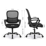 StockMAX Office Chair with Lumbar Support and Armrests