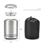 StockMAX Portable Fire Pit Enjoy the Warmth of the Outdoors