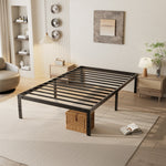 StockMAX Heavy Duty Metal Bed Frame with Under-Bed Storage for Bedroom