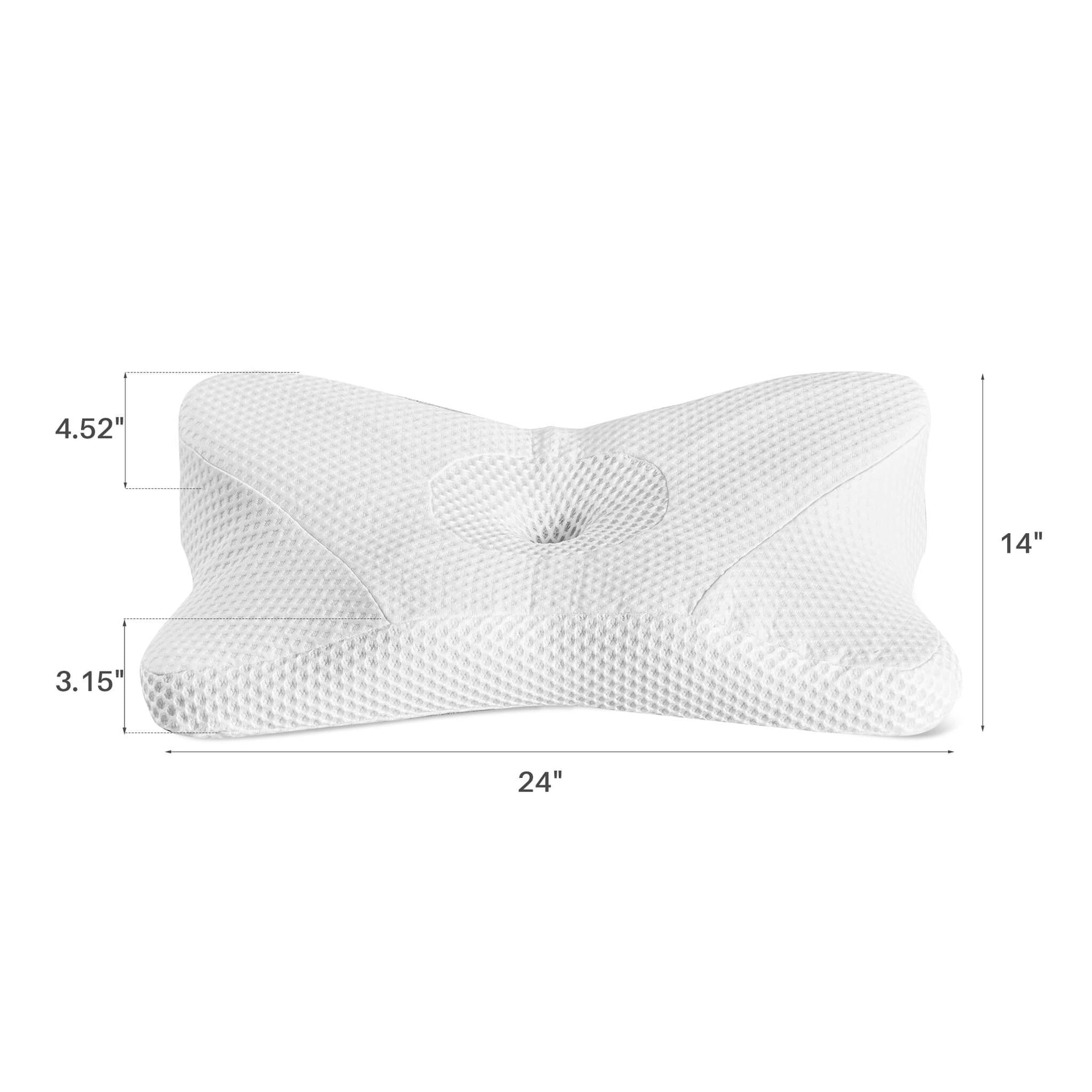 StockMAX Cervical Pillow Memory Foam for Improved Sleep Comfort