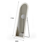 StockMAX Tri-colour LED Illuminated Mirror for Indoors