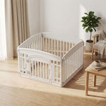 StockMAX Plastic Dog Playpen with Door, Puppy Fence