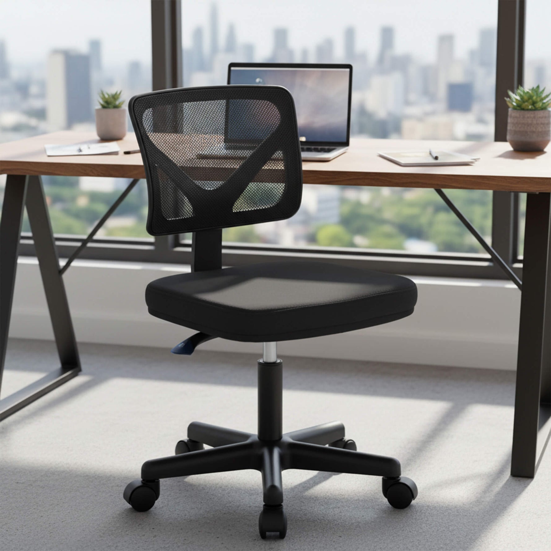 StockMAX Desk Chair with Lumbar Support for Office