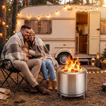 StockMAX Portable Fire Pit Enjoy the Warmth of the Outdoors
