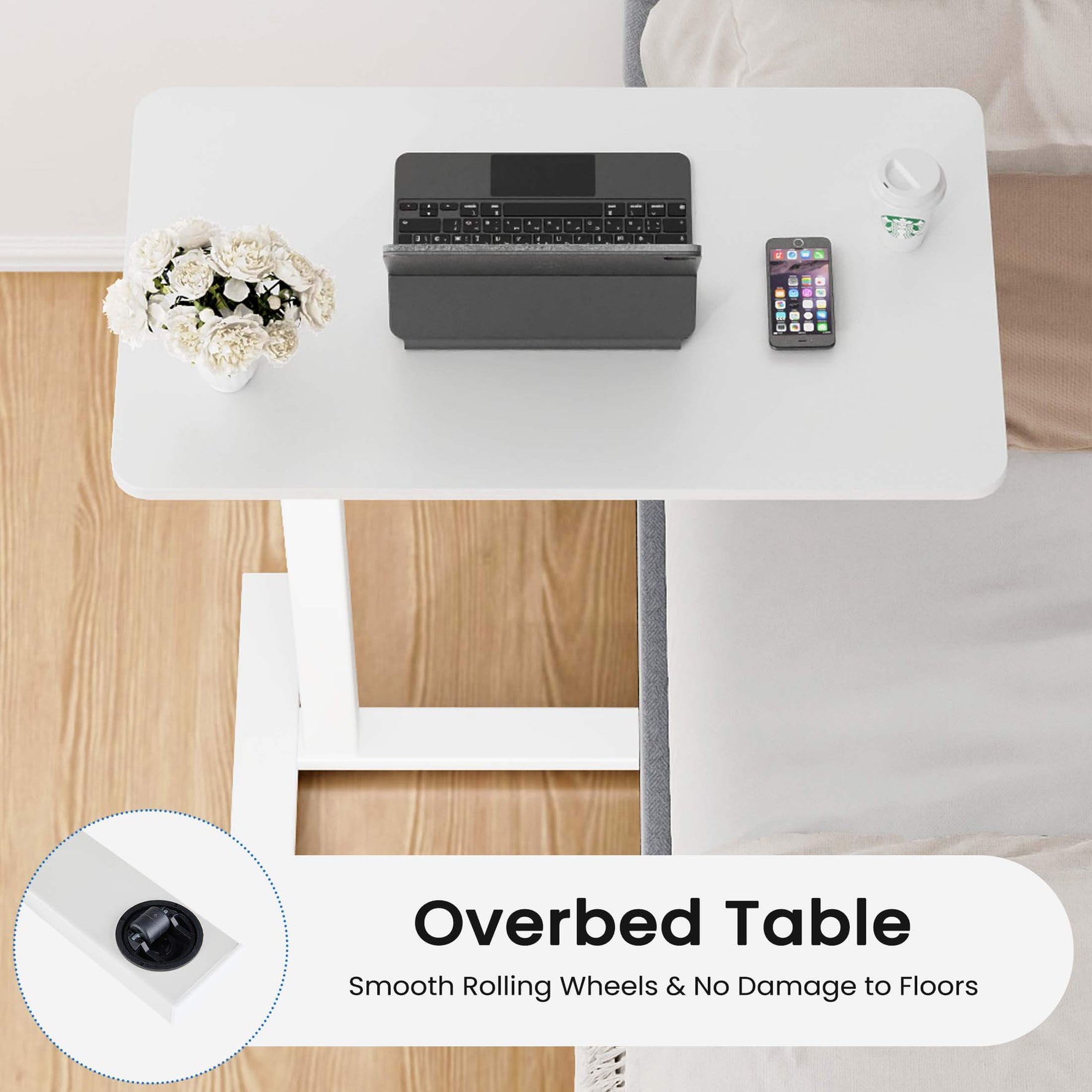 StockMAX Removable Standing Table for Bedroom Office