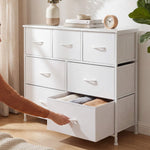 StockMAX Dresser Wooden Top with Storage for Living Room Bedroom