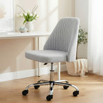 StockMAX Office Chair Armless with Rollers for Office