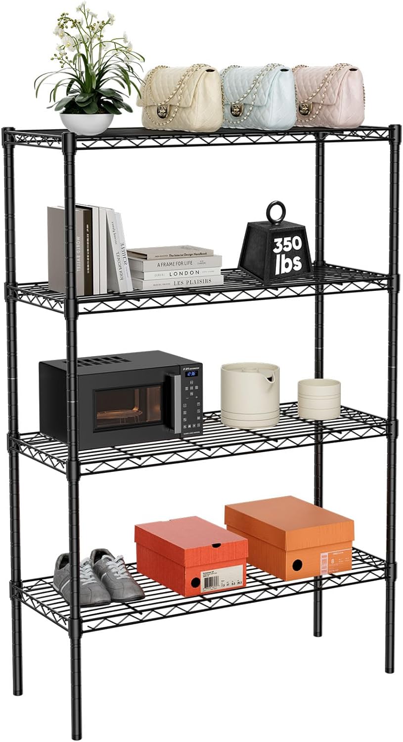 4-Tier Storage Shelving Unit ZWJ-4L