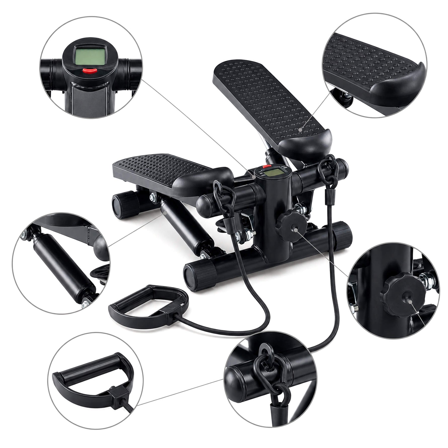 StockMAX Mini Home-Use Stepper with Digital Display