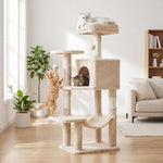 StockMAX 44" Muti-functional Cat Tree Tower with Sisal Scratcing Post and Condo
