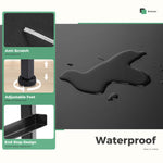 StockMAX Dresser Wooden Top with Storage for Living Room Bedroom