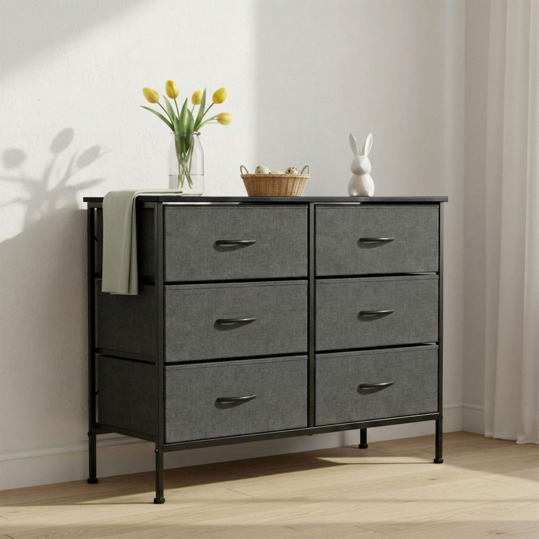 StockMAX TV Stand with Wide Drawers for Bedroom