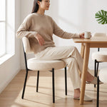 StockMAX Dining Chair Set of 2 Soft Cushions for Dining Room