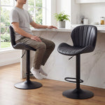 StockMAX Set of 2 Adjustable Swivel Bar Stools